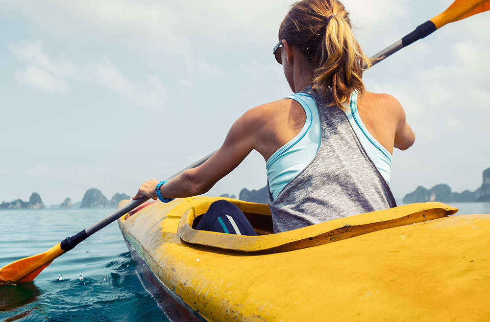 Kayaking at the End of the World